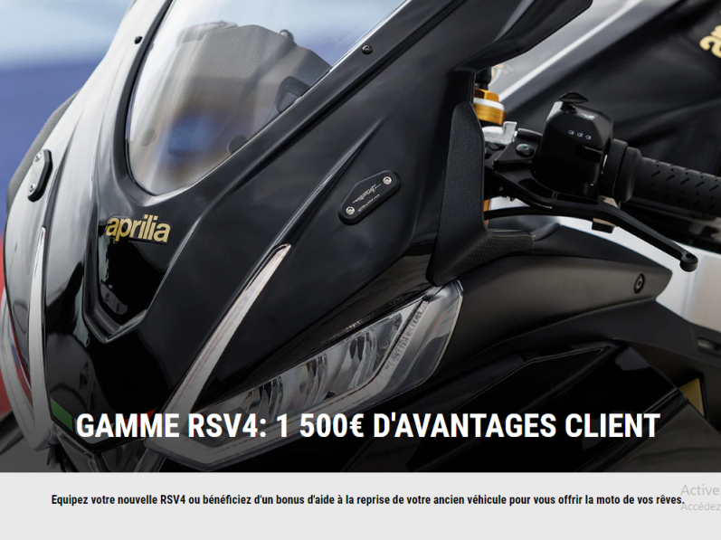 PROMO Spéciale RSV4 